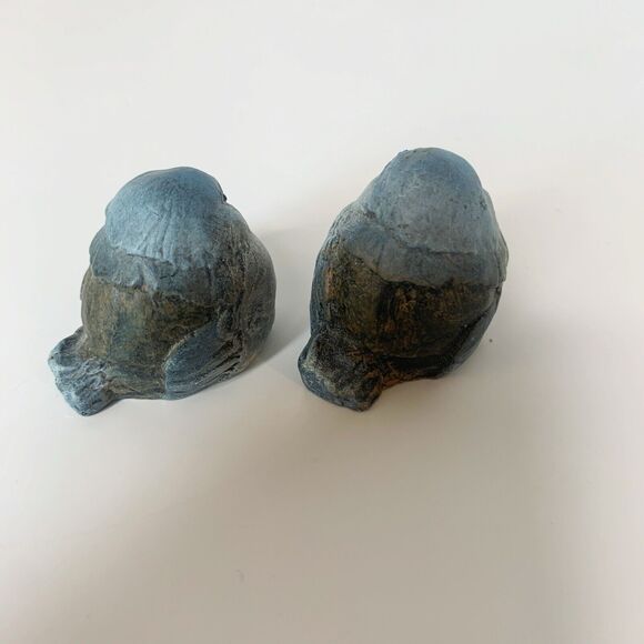 Kesa Danish Design Bluebirds Miniature Figurines Made in Holland Puffy 1.25" Set - Picture 3 of 7